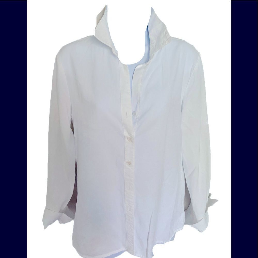 Cloth &Stone Button Down Shirt- XS white, tencel
